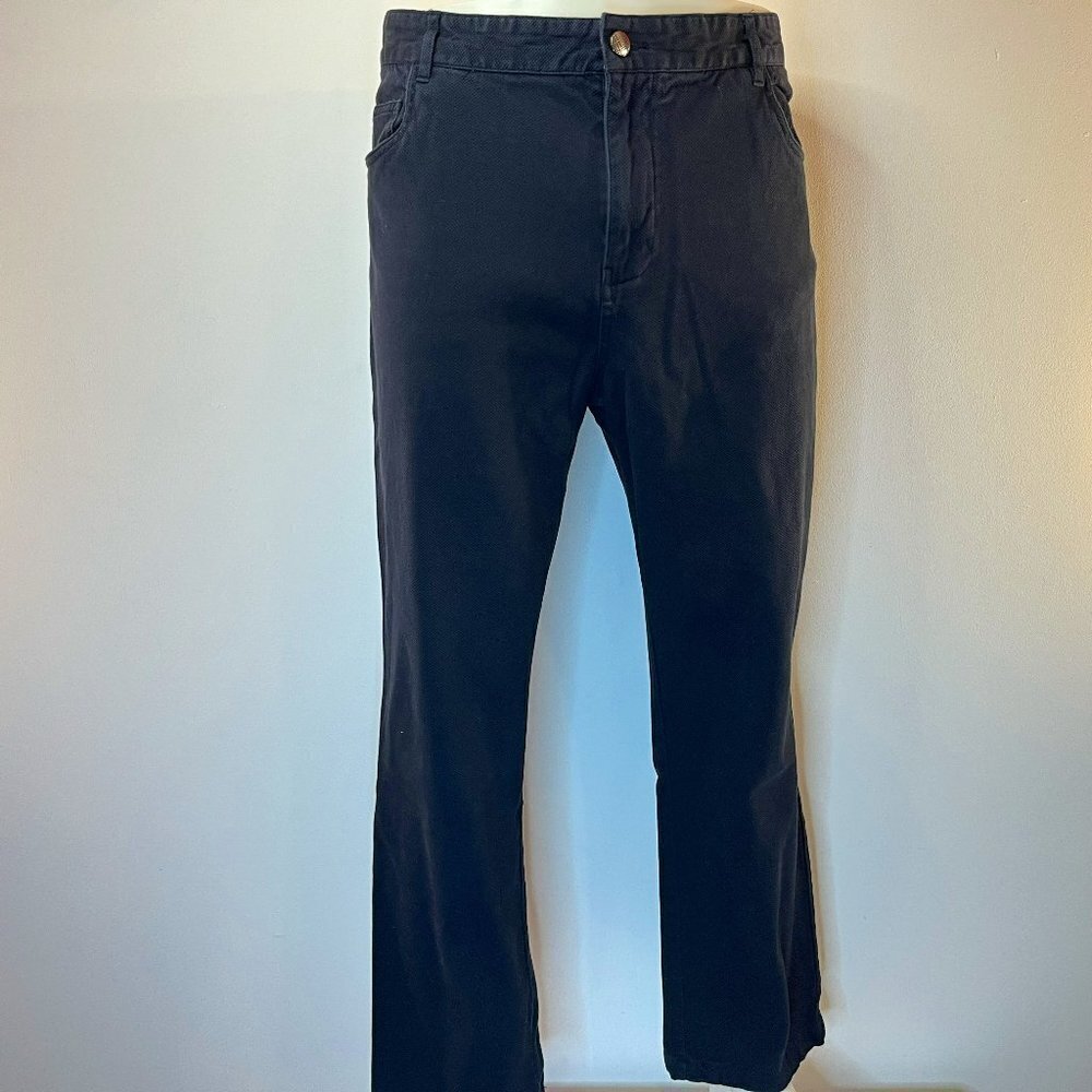 Ryan Seacrest Distinction Men's Navy Casual Pants - Size 40